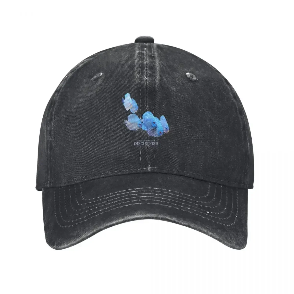 2026 BLUE DIAMOND DISCUS FISH Baseball Cap cute Hat Man For The Sun Sunscreen Women's Beach Outlet 2025 Men's