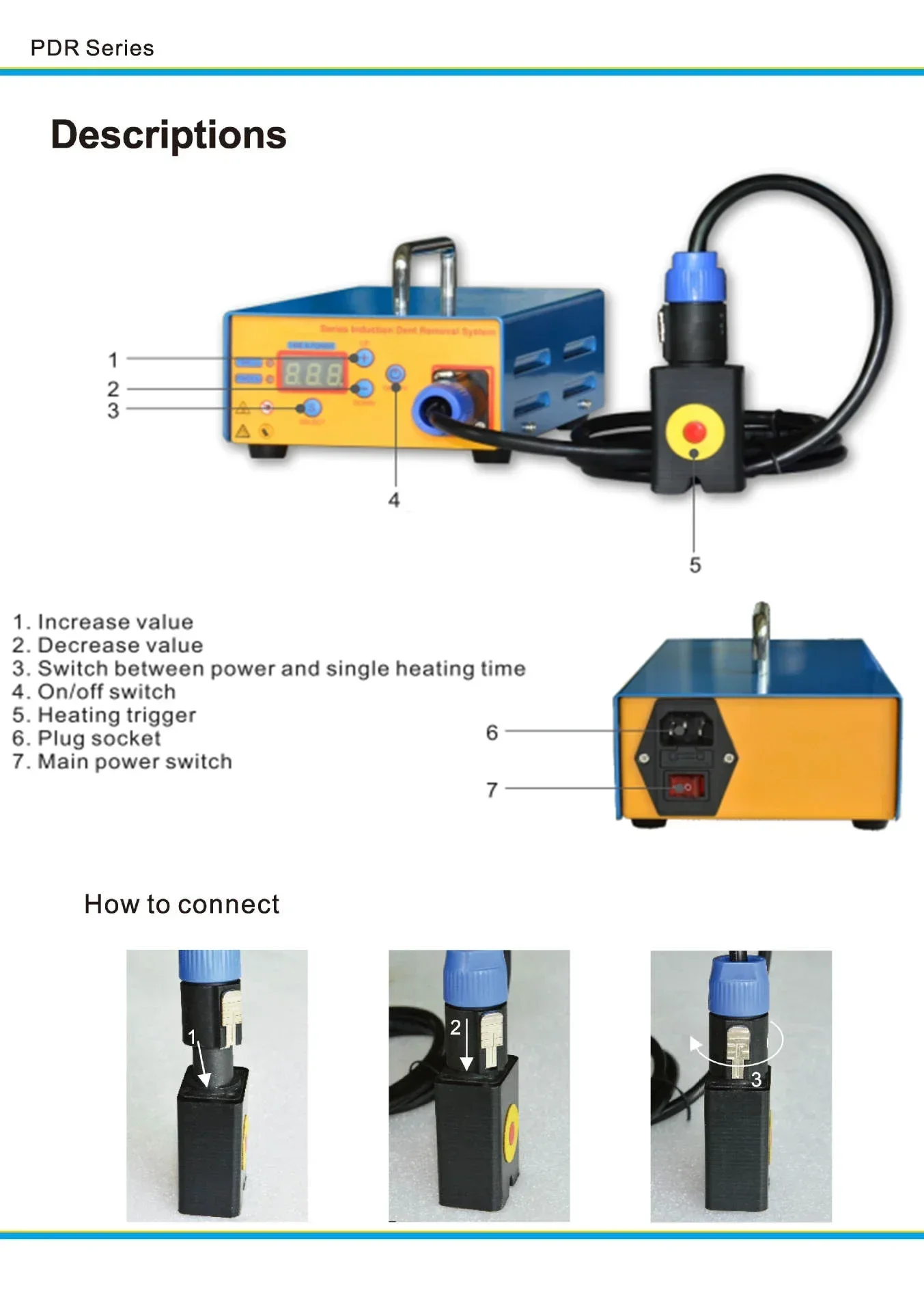 LED Light Reflectors High-Quality Car Paint Free Dent Removal Tool Efficient Body Repair Auto Dent Elimination Tool