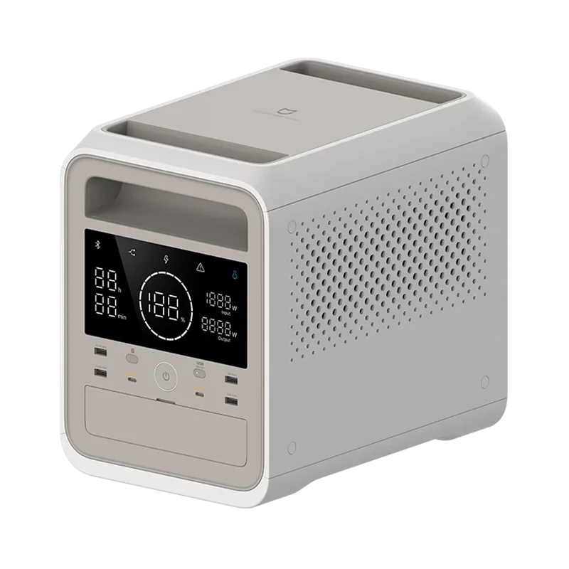 

FOR xiaom Mijia Outdoor Portable Power Station 1000 1600W High Power BMS 10 Protection 1.5H Fully Charged Solar Panel Charging