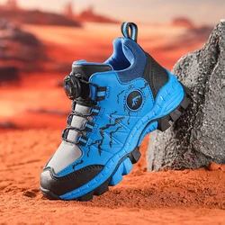 Nuove scarpe da Trekking autunno inverno per bambini scarpe da esterno antiscivolo bambini alpinismo caldo Trekking arrampicata scarpe sportive ragazzi