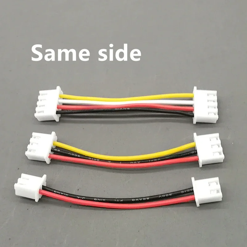 10Pcs XH2.54 Electronic Wire Terminal Wire Double Head 10cm/20cm/30cm Cable 26awg Double Head Same side / Reverse side Connector