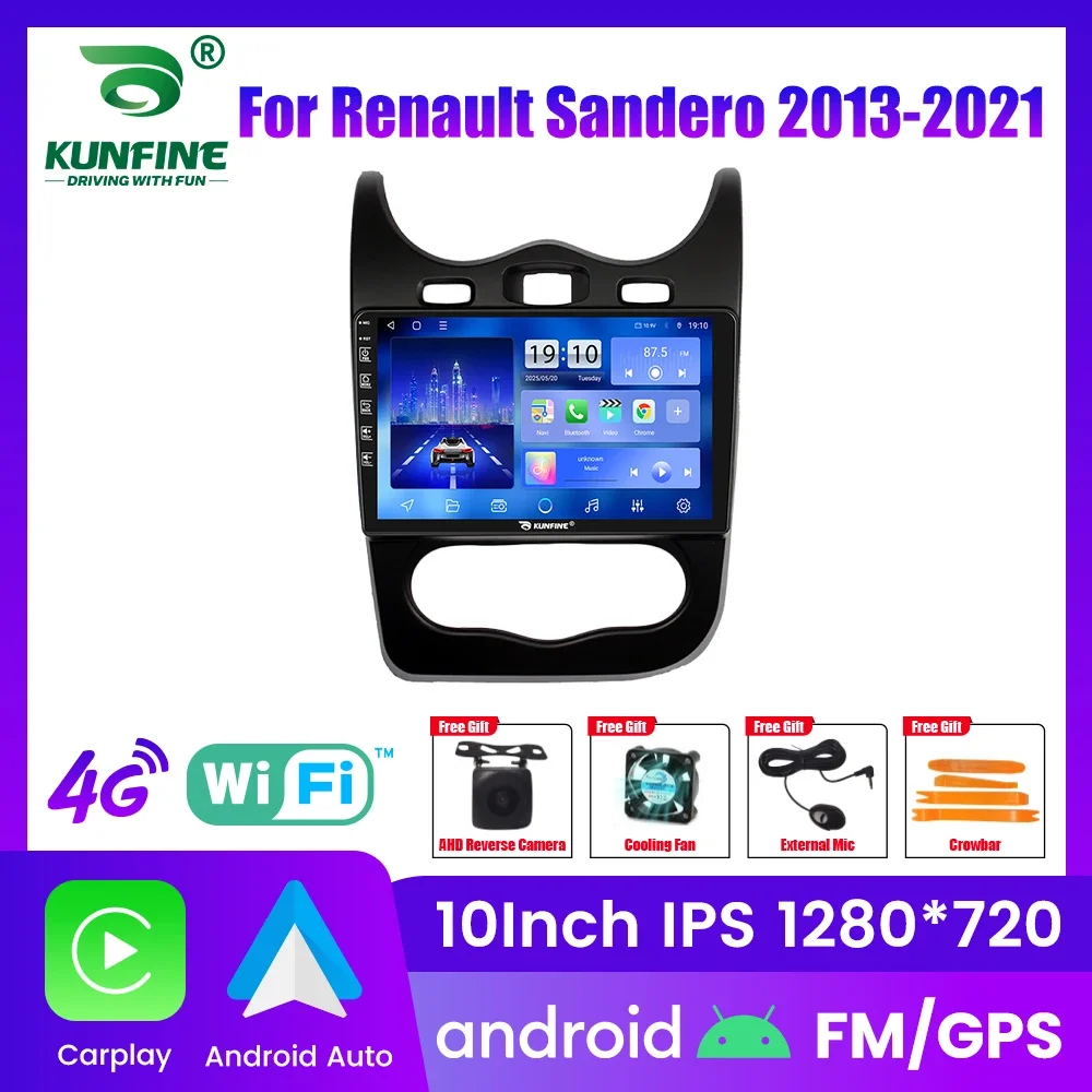 

10.33" Android Car Radio For Renault Sandero 2013-2021 GPS Navigation Multimedia Video Player Carplay Android Auto Car Stereo BT
