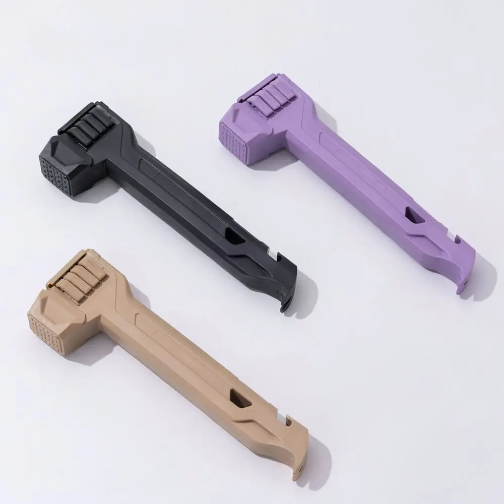 Multipurpose Camping Tent Mallet Set Outdoor Canopy Shelter Setup Plastic Hammer With Pegs Lightweight Utility Tool