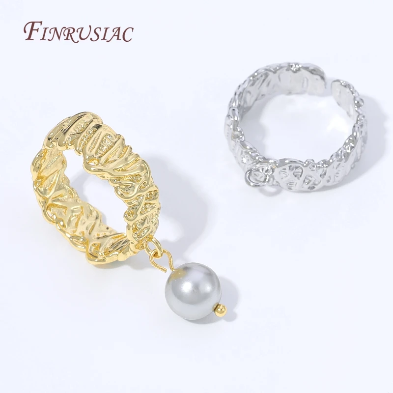 18K金メッキオープンアジャスタブルリングブランクベース、真 - Ring Set Adjustable のレビューと価格