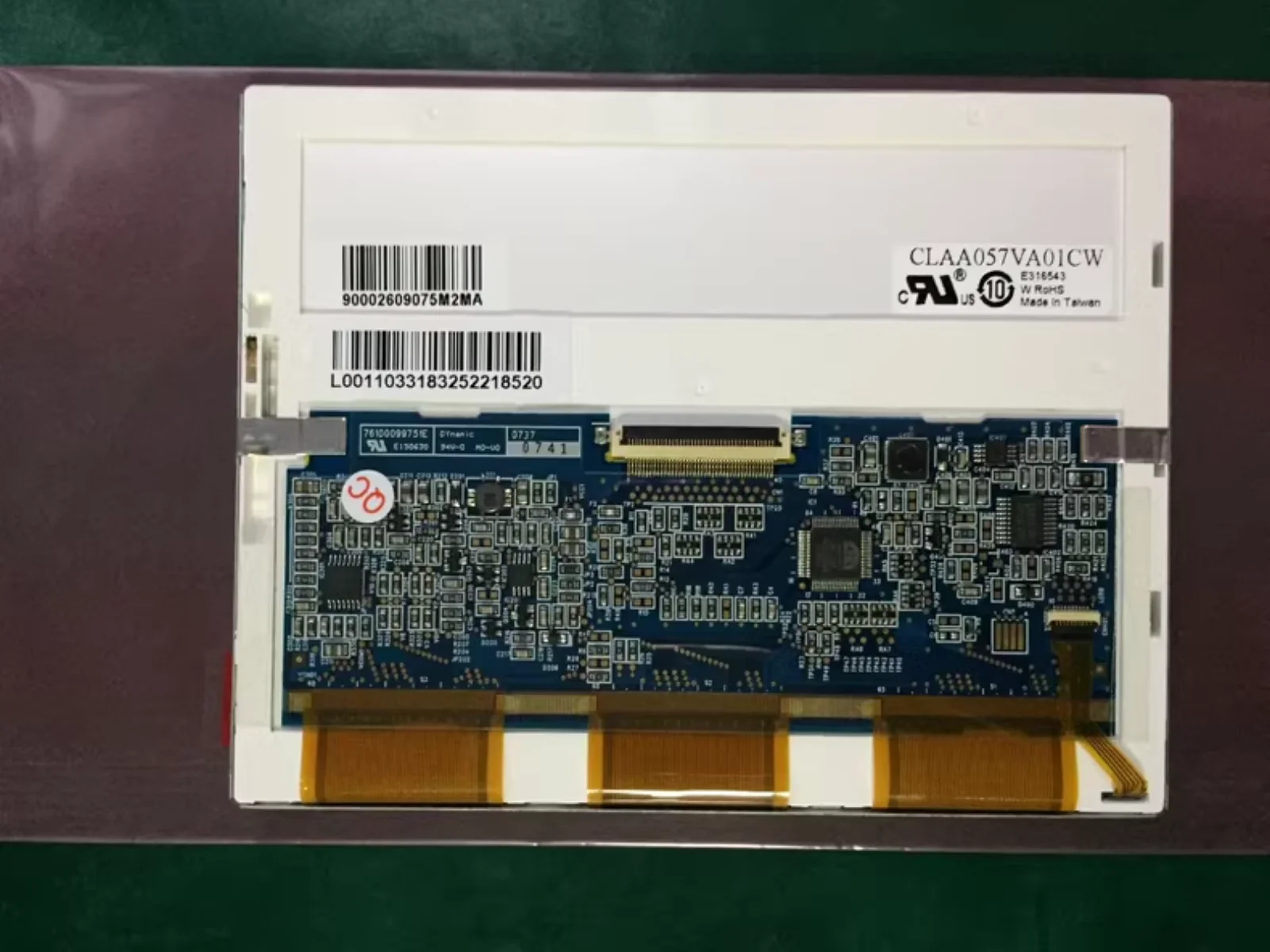 Painel de exibição de tela LCD CLAA057VA01CW