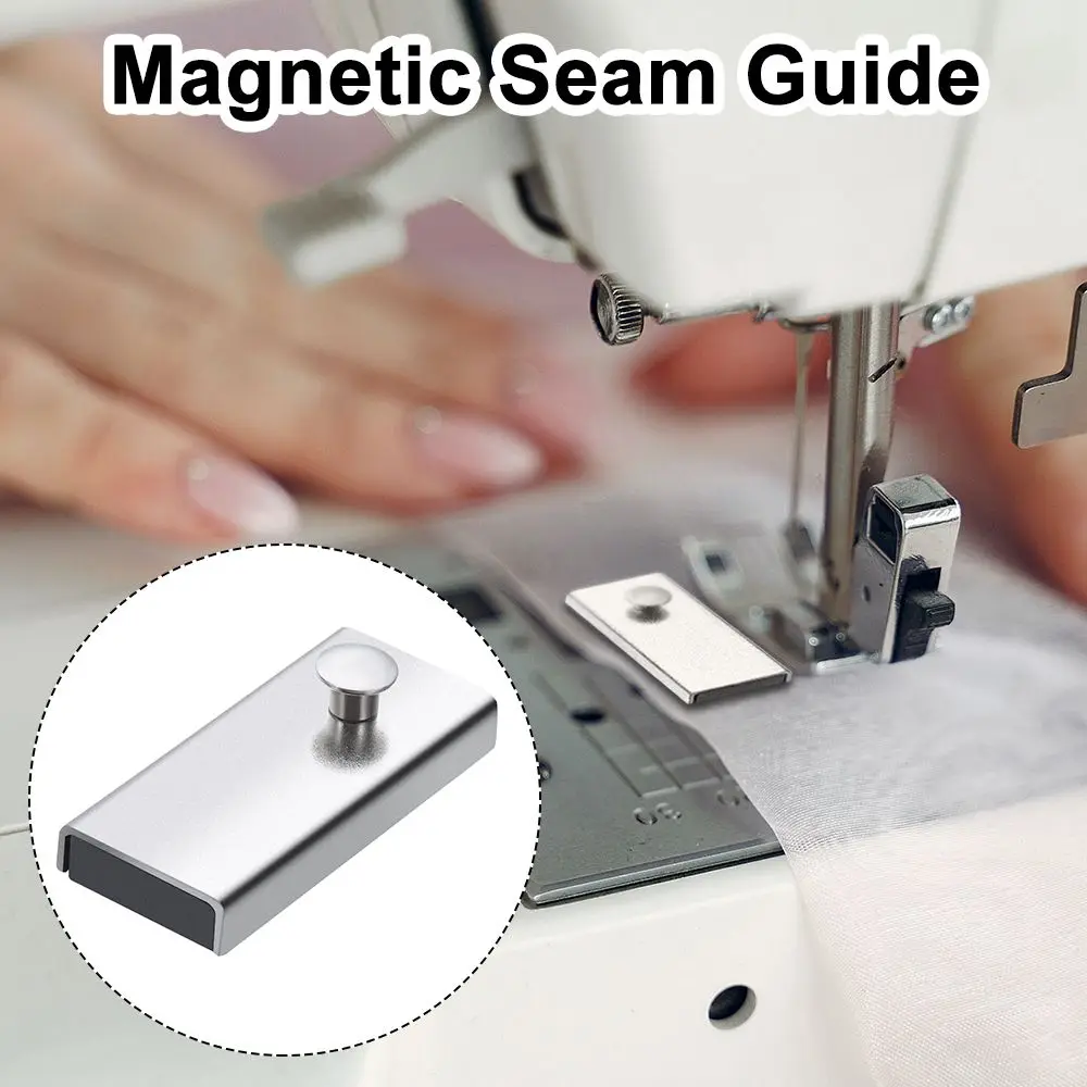 Household Attachment Marker Quilting Stitch Sewing Machine Accessories Magnetic Seam Guide Magnet Sewing Gauge Guides Needle