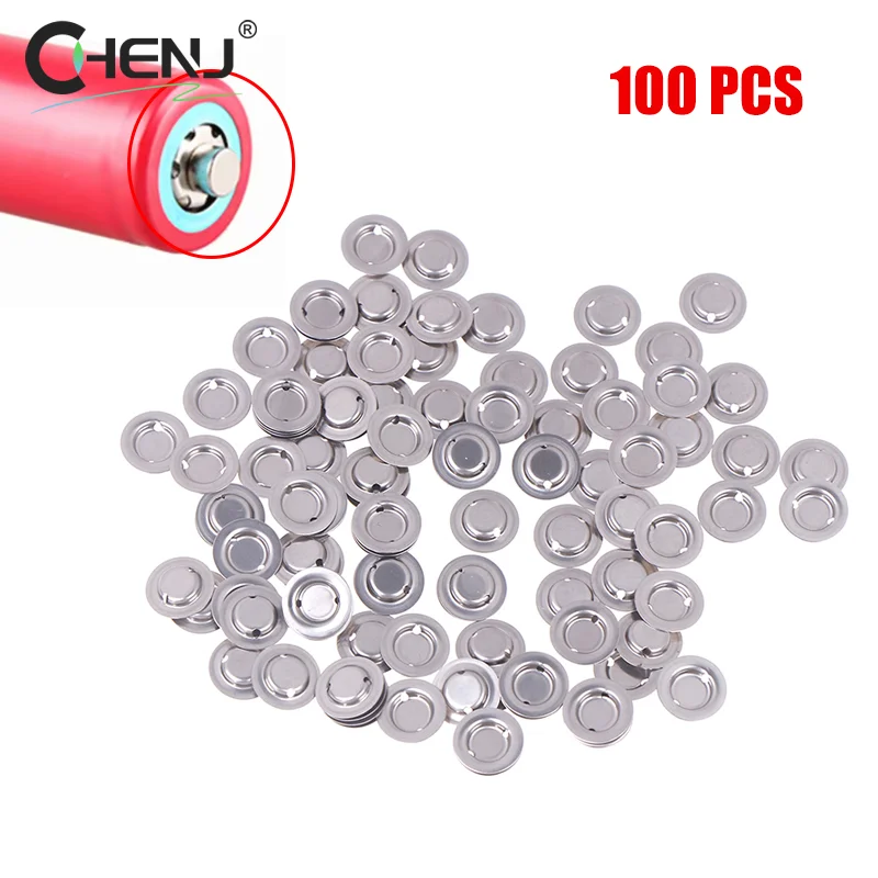 18650 Battery Flat Head To Change The Tip Cap 18650 Lithium Battery Positive Spot Welding Tip Cap Battery Accessories