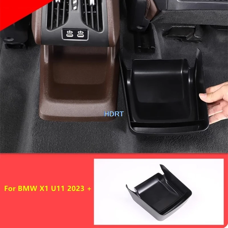 Auto Styling Hinten Sitz Klimaanlage Vent Outlet Lagerung Box Abdeckung Schutz Dekoration Zubehör Fit Für BMW X1 U11 2023 +