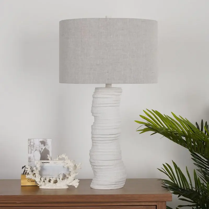 Table lamp advanced sense simple modern bedroom bedside lamp living room decoration European-style hotel designer lights image 2