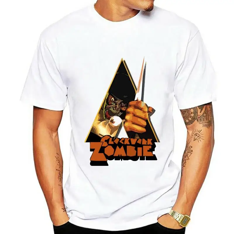 T-SHIRT Clockwork Orange ZombieMen's & Women's Tees in  (LazyCarrot) film classic horror movie walking dead film poster