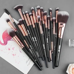 Maange MAANGE Hot Sale Multi-Color 20 PCs Professional Eye Makeup Brush Rose Gold Beauty Tool Brush