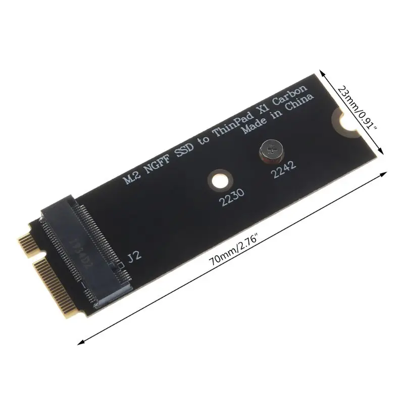 Durable for M.2 NGFF SSD to for Le-novo Carbon 20+6pin 26Pin SSD Adapter Board Converter Card for PC Accesso