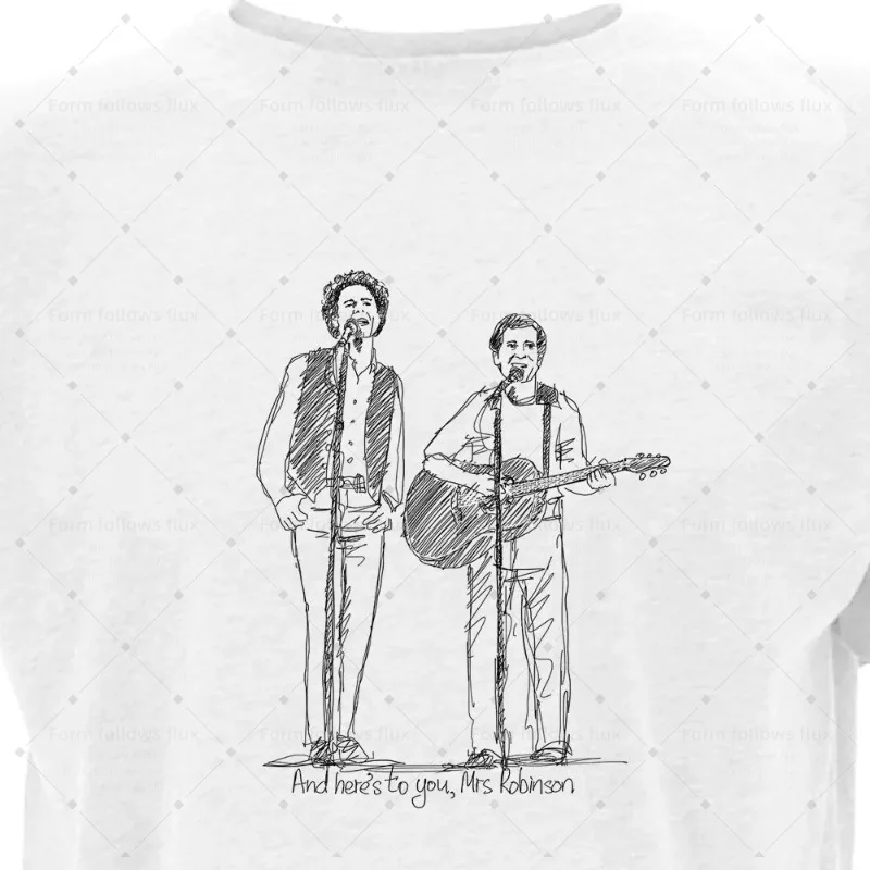 

2026 men T-Shirt Hoodie Simon and Garfunkel BluesCountry Hand Drawn Comic style Unisex S-6XL Plus Size Friendly