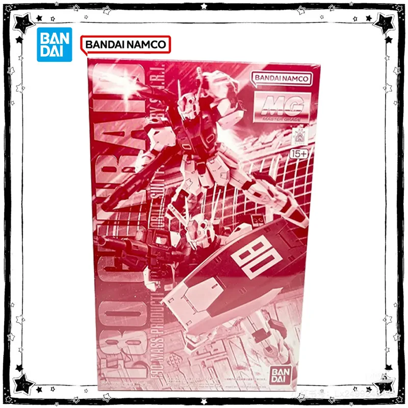 

Bandai Genuine Gundam MG 1/100 F80 Gunraid Anime Model Assembly Action Figure High Poseability Toy Boy Gift Christmas Collection