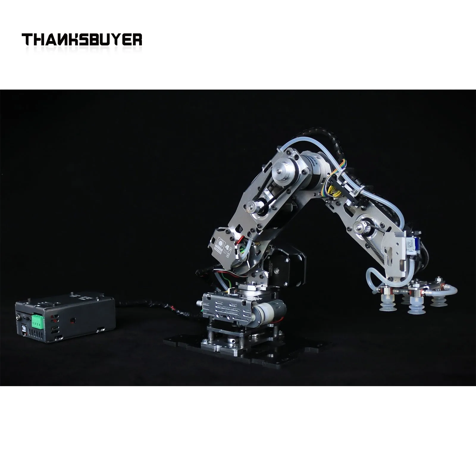 24D Industrial Robot Arm 4-Axis Stepping Mechanical Arm High Precision Planetary Reduction Motor