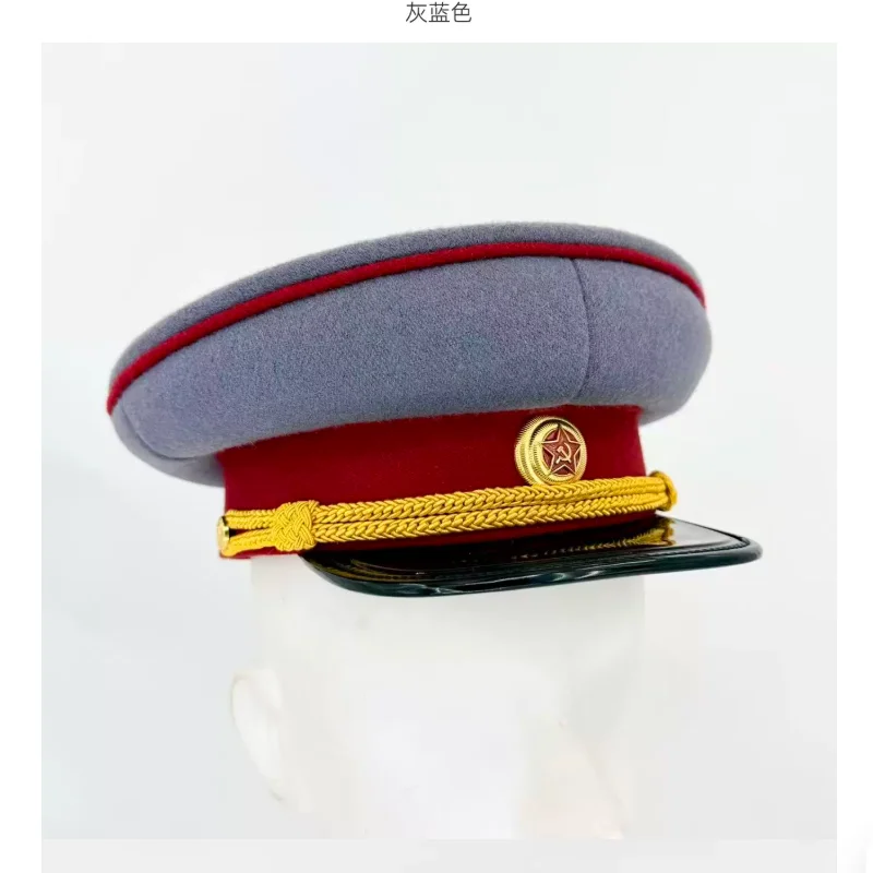 Soviet Marshal Hat Stalin Parade Hat Big Eaves Hat Soviet Red Army Marshal Uniform Hat