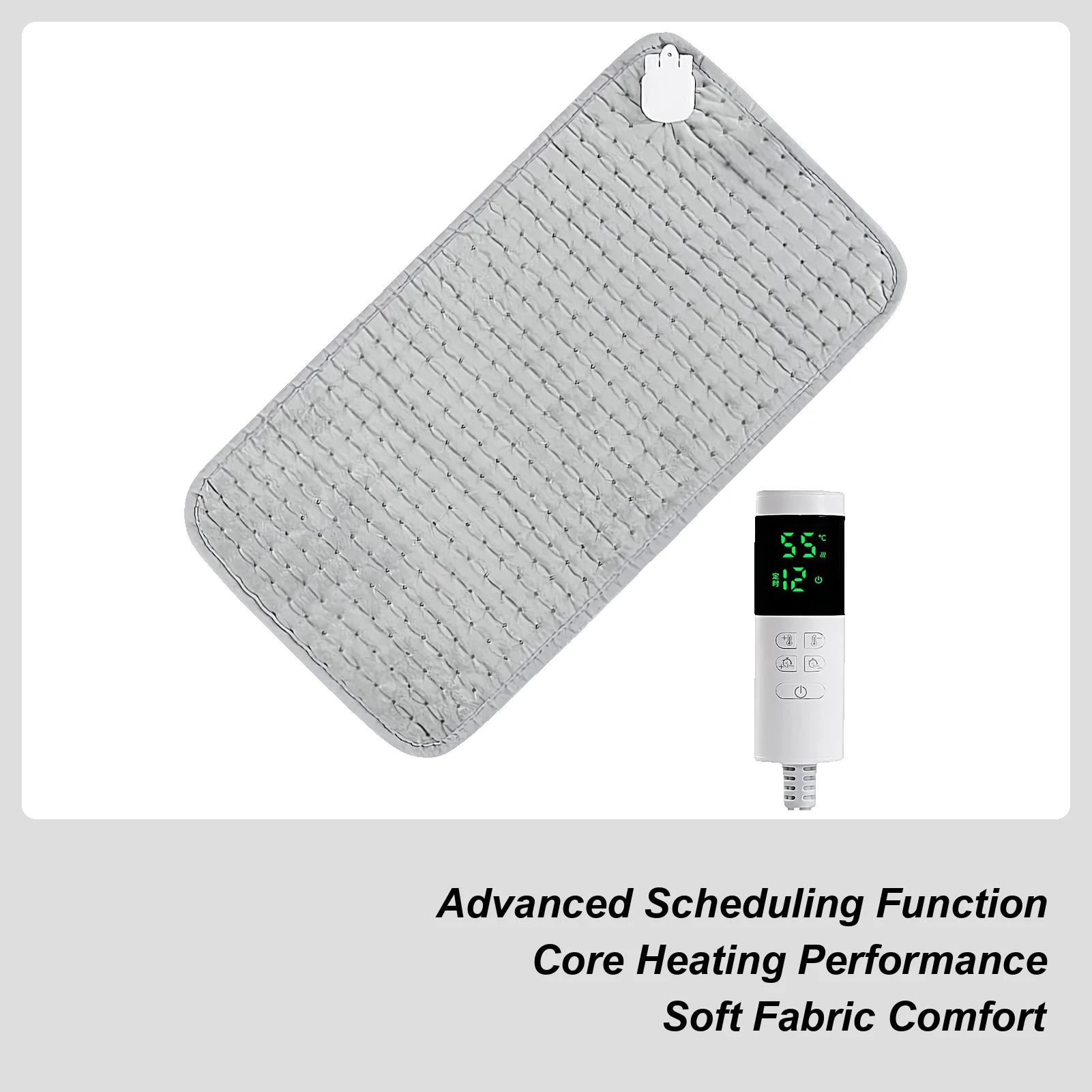 Heating Pad 9-Speed Intelligent 12-Speed Timing Blanket Wrap Electric Heat Pad For Neck Shoulder Knee Legs Abdomen Christmas