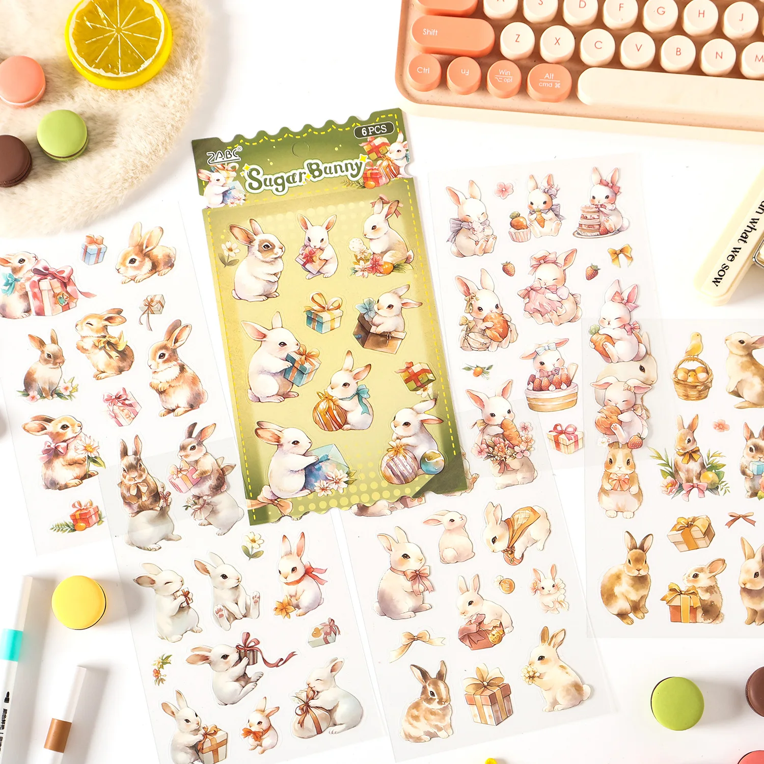 6Pcs/1Lot Kawaii Sc…