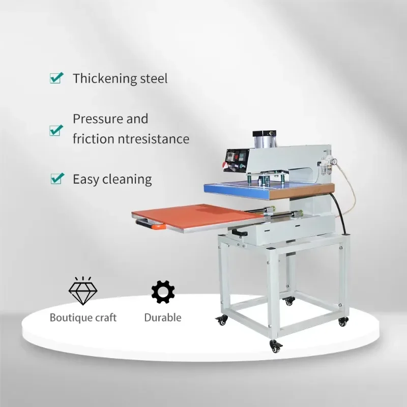 

【Popular】 2023 New Pressure Pneumatic Clothes Sublimation Flatbed Single Station Thermal Transfer Printer