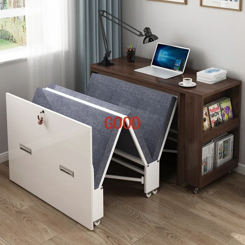 Cama Siesta Aparelho Mesa Cama Invisível Estudo em Casa Cama Telescópica Mesa de Computador L5