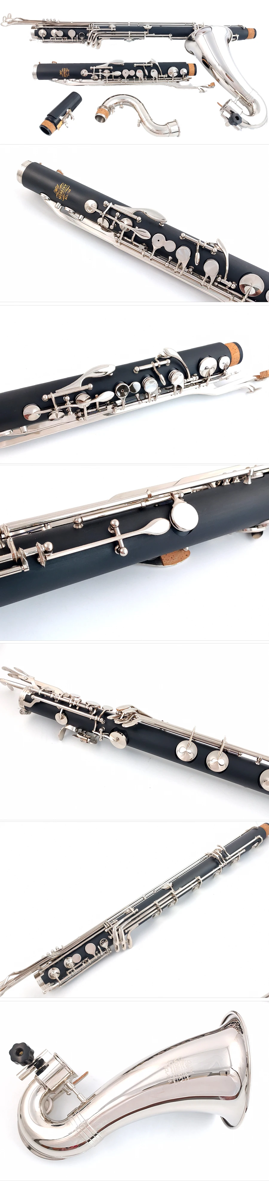 MORESKY Bassklarinette Professional Bakelit Low-C BCL-138 – Detail 3