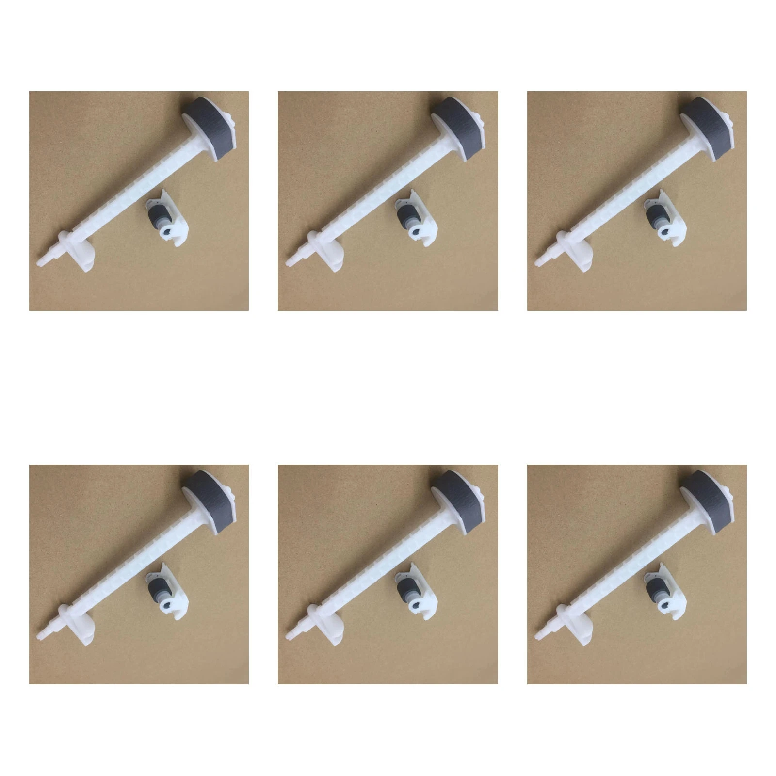 

6 шт., разделительная накладка ролика захвата бумаги для EPSON L4366 L4367 L4265 L4267 L4268 L4263 L4261 L4360 L4269 L4266 L4368 L4260