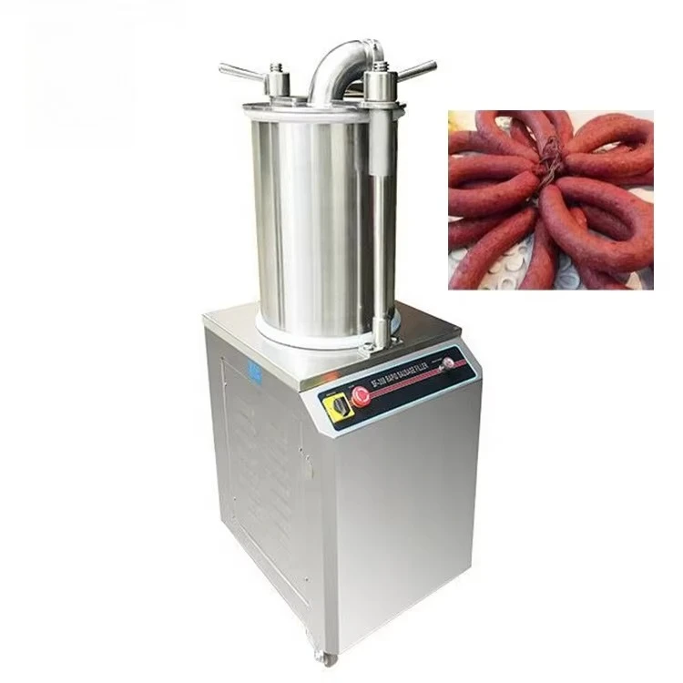 

Efficient Hydraulic Sausage Filling Machine Automatic Sausage Stuffer Device Food Shop Applicable With Core Motor Component