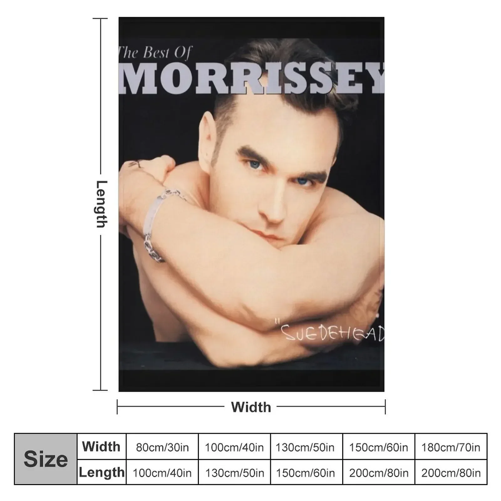 Morrissey suedehead the best of morrissey Throw Blanket Warm Moving Luxury Designer Personalized Gift Blankets