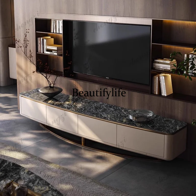 0776 Shelf Display Tv Stands Nordic Monitor Modern Living Room Floor Center Tv Stands Designer Storage Suporte Para Tv