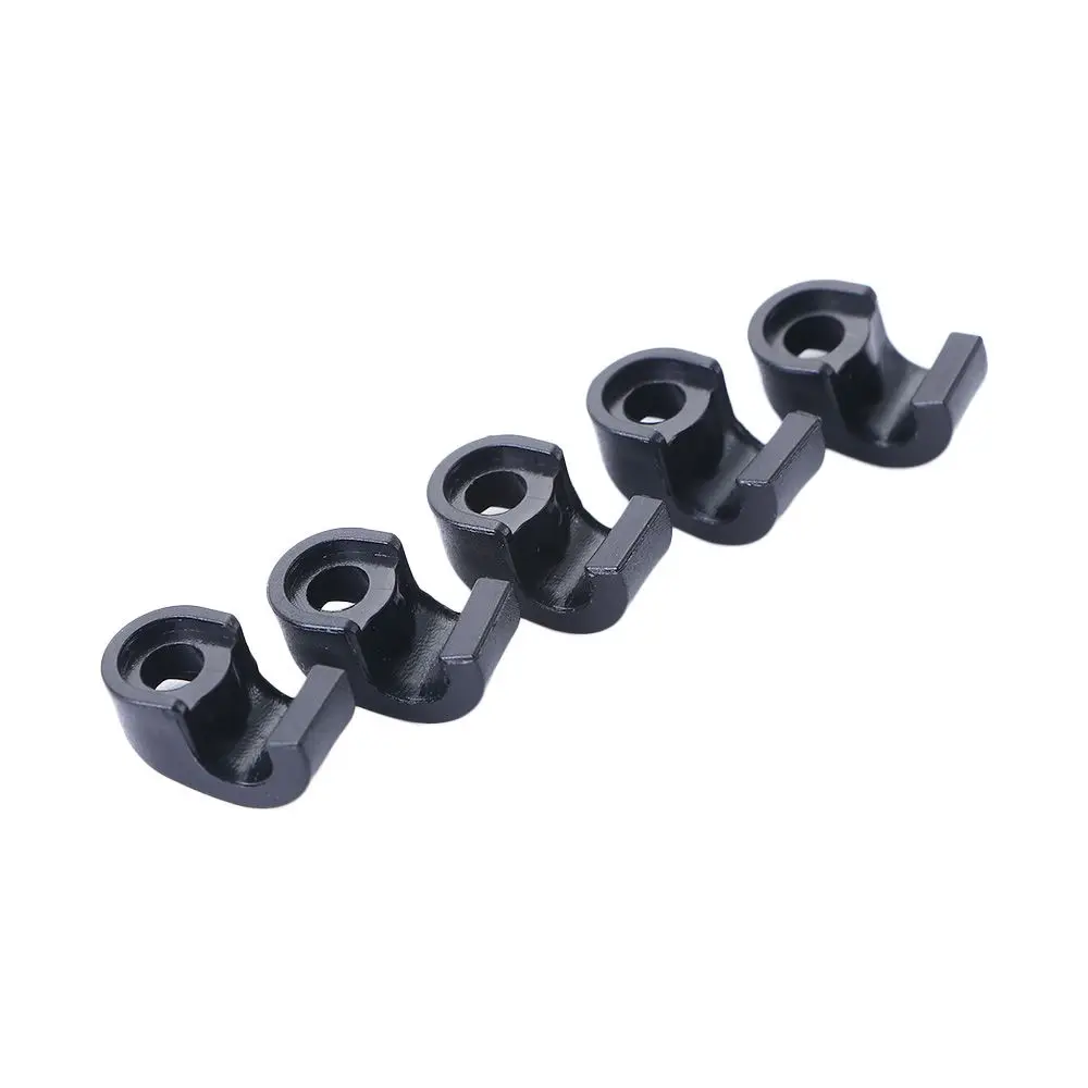 5Pcs Bike Đạp Xe Đạp Nhà Ở Phanh Khóa Phanh Ống Cáp Kẹp Hướng Dẫn Cáp Adapter Khung Xe Đạp Khóa Nút Cố Định Ống clip