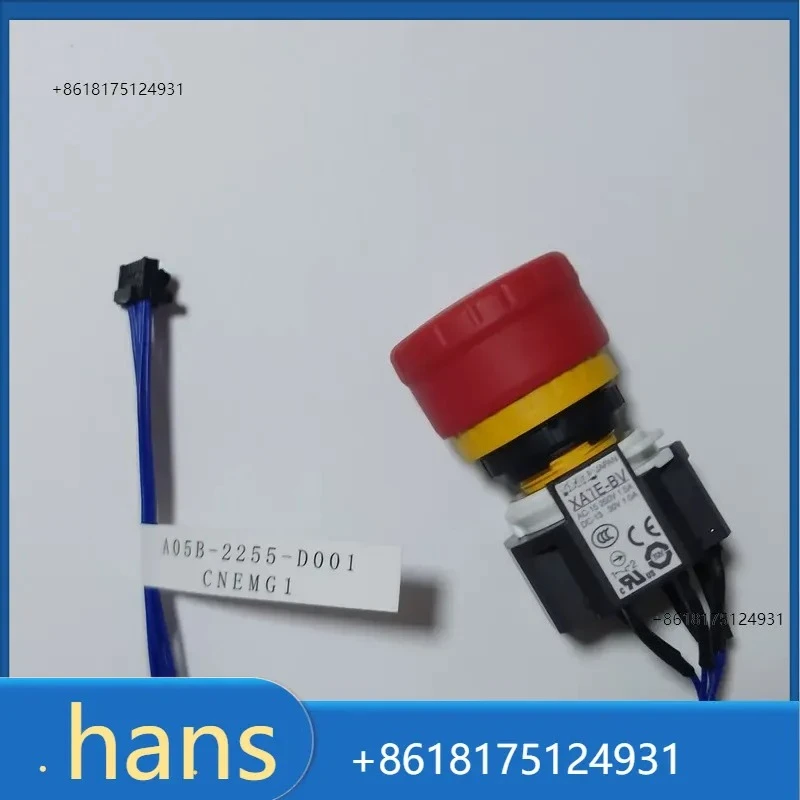 2026 Factory Direct Sales teaching device emergency stop switch assembly, including cable A05B-2255-D001
