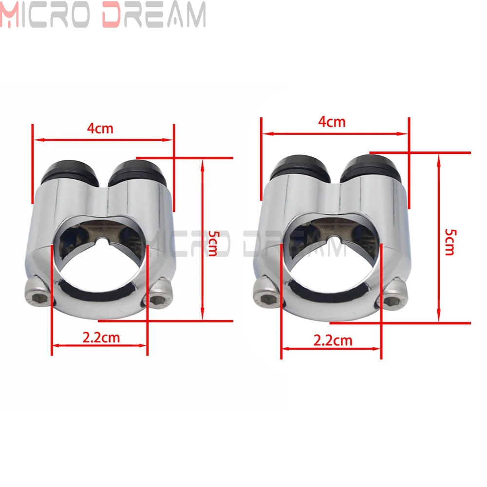 Dubbele Momentary Knoppen Motorfiets 7/8 "& 1" Stuur Schakelaar Motor Claxon Elektrische Start Kill Lamp licht AAN UIT