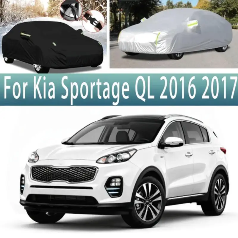

Для Kia Sportage QL 2016-2020 наружная защита водонепроницаемый пылезащитный полный солнцезащитный козырек для Kia Sportage QL 2016-2020 автомобильные чехлы
