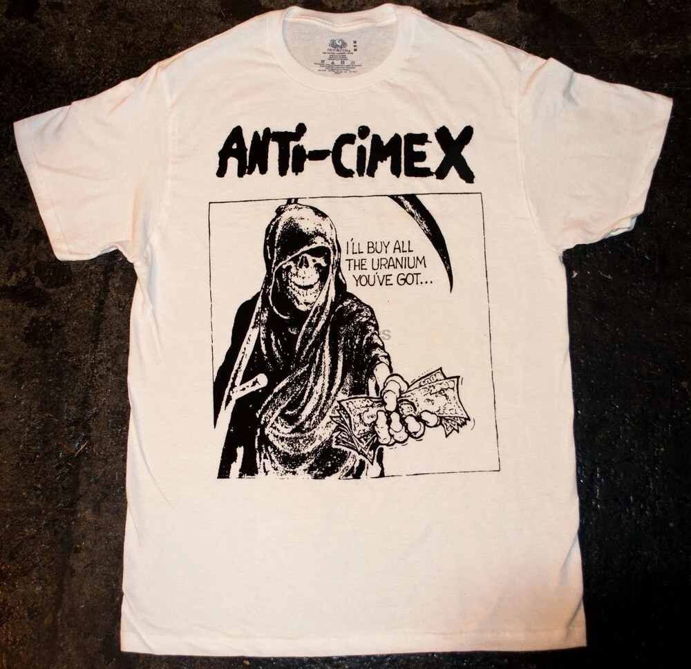 Anti-Cimex - 'Uranium' T - Shirt (punk discharge skitslickers mob 47 totalitar)