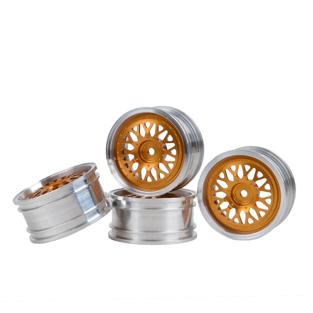 Aluminum Wheels Rims for 1:10 HPI Kyosho Tamiya TT02 TA01 On Road Drift Car