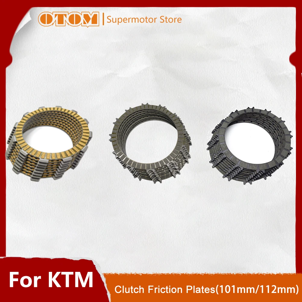 Motorcycle Accessories Clutch Friction Plates Lining Disc For KTM EXC SXF XCF XCFW XC HUSQVARNA TC TE TX FE GASGASEC EX MC Bikes