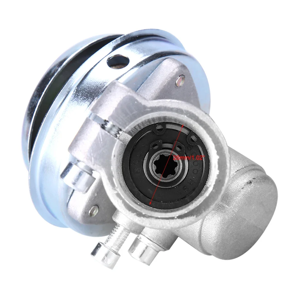 Substituição de cortador de escova cabeça de engrenagem cortador de escova aparador substituir cabeça de engrenagem 26mm de diâmetro ferramentas de concreto ferramenta de construção raspador