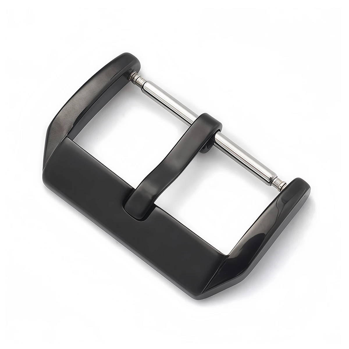 2 Stück 304 Edelstahl Uhrenverschluss Uhrenarmband-Schnalle 10mm-24mm für Lederarmband Ersatzschnalle Uhrenzubehör – Detail 8