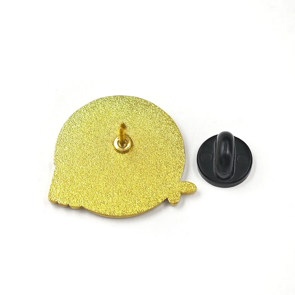 Straw Hat Crew Emaille-Anstecknadel, grünes Gesicht mit Narbe, Brosche, drei Schwerter, Metallabzeichen für Kleidung, Rucksack, Hut, Accessoire – Detail 3