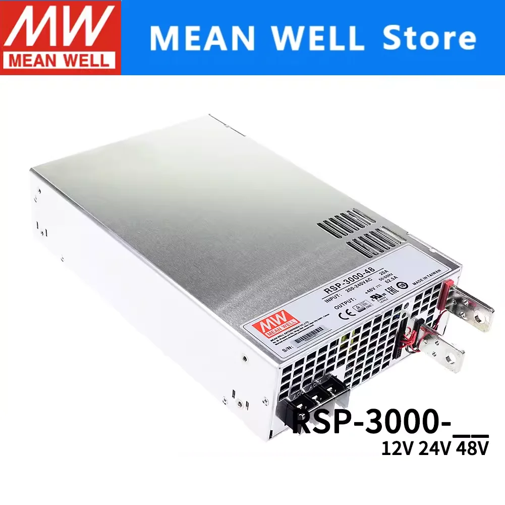 Alimentatore Switching MEAN WELL RSP-3000-48: La Soluzione Definitiva per Carichi Elevati a 48V