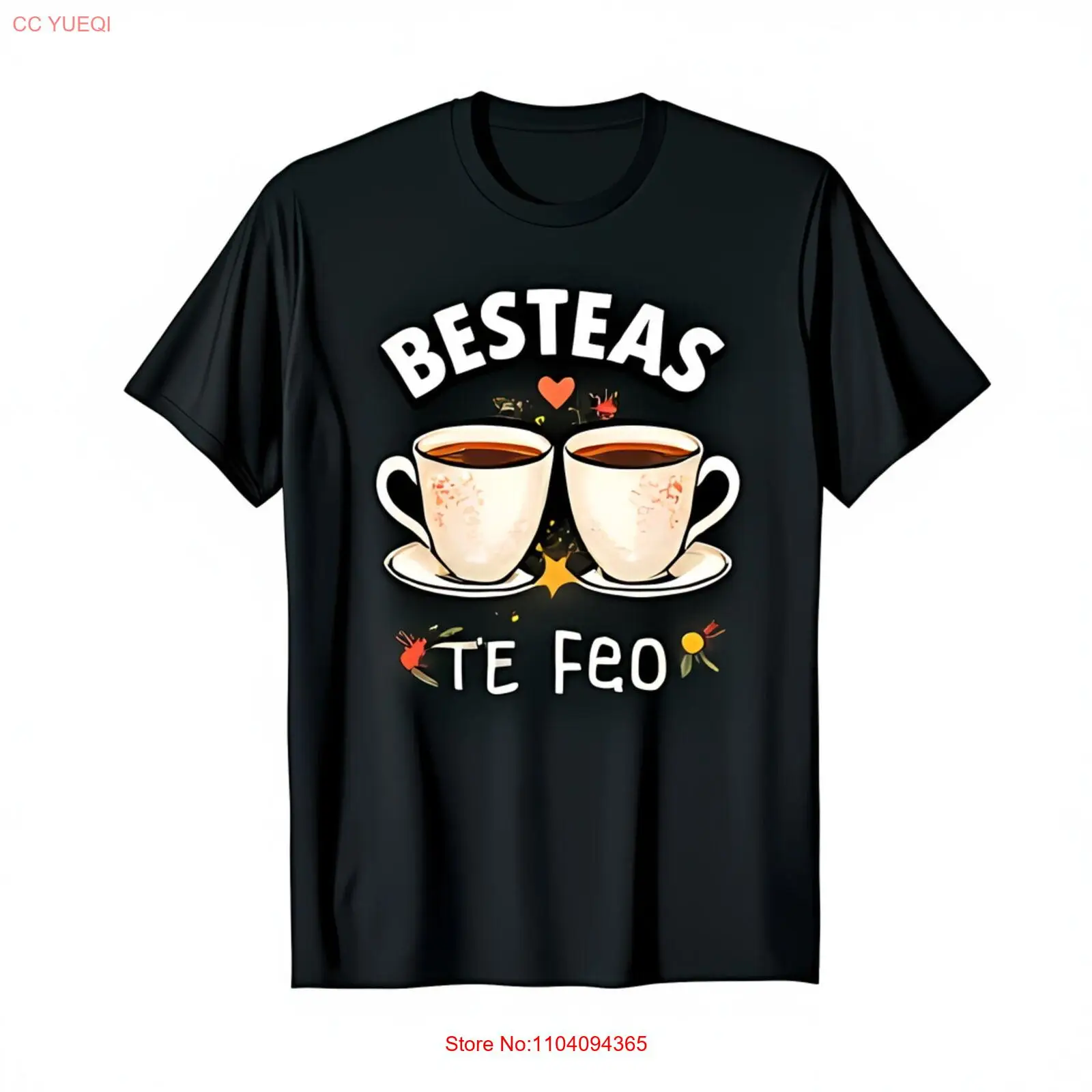 Black T-Shirt With … - image