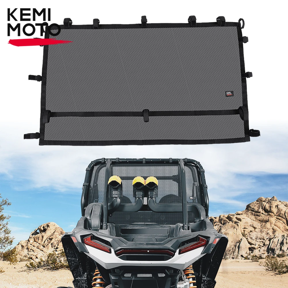 

KEMIMOTO UTV Net Window Mesh Sun Protection Net Compatible with Polaris RZR XP / XP 4 1000 RZR XP / XP 4 Turbo 2014-2022 2023