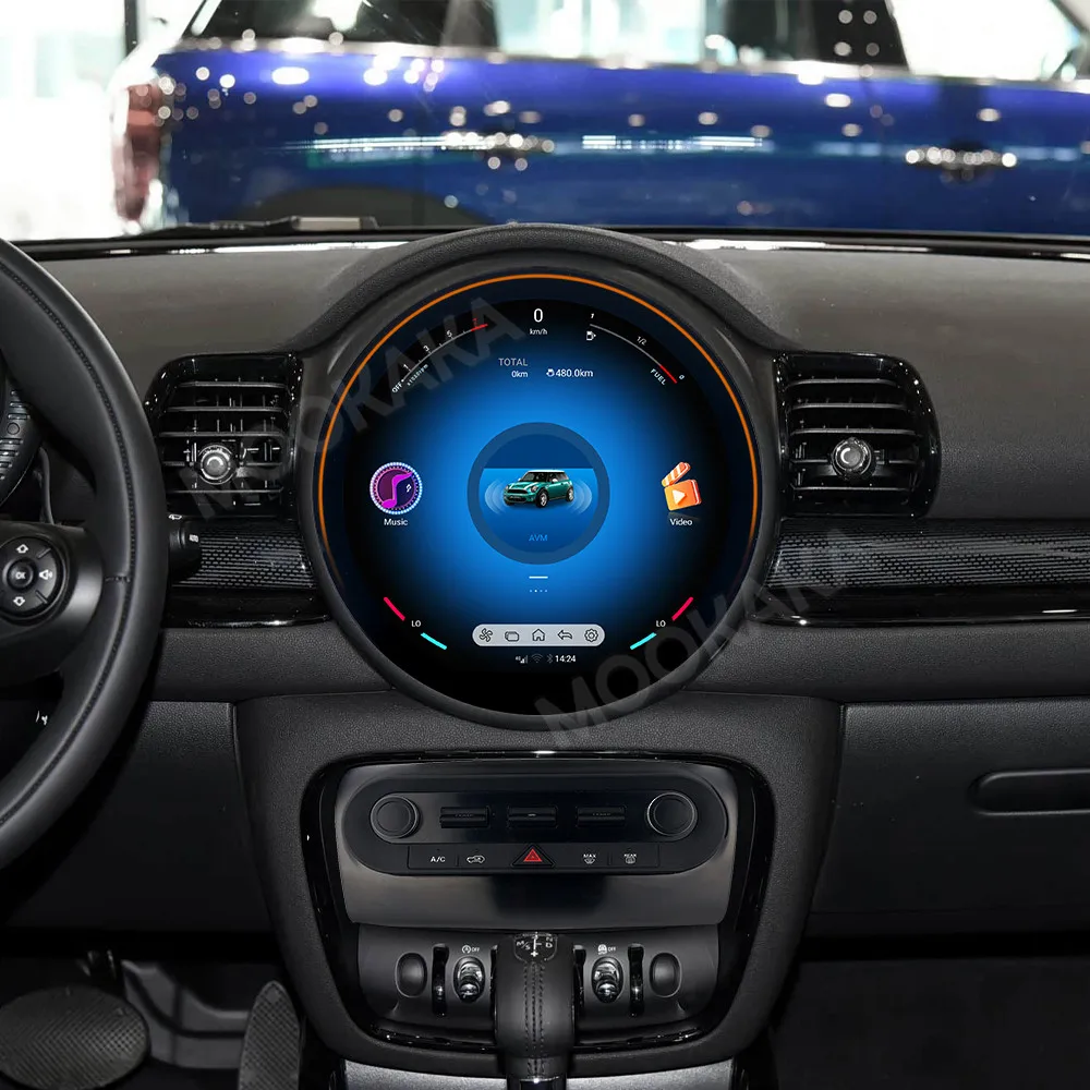 

Мультимедийный проигрыватель Android для Mini Clubman F54 2016-2022, автомобильное радио, GPS-навигация, Carplay, магнитофон, стереосистема, экран 11.8 дюймов