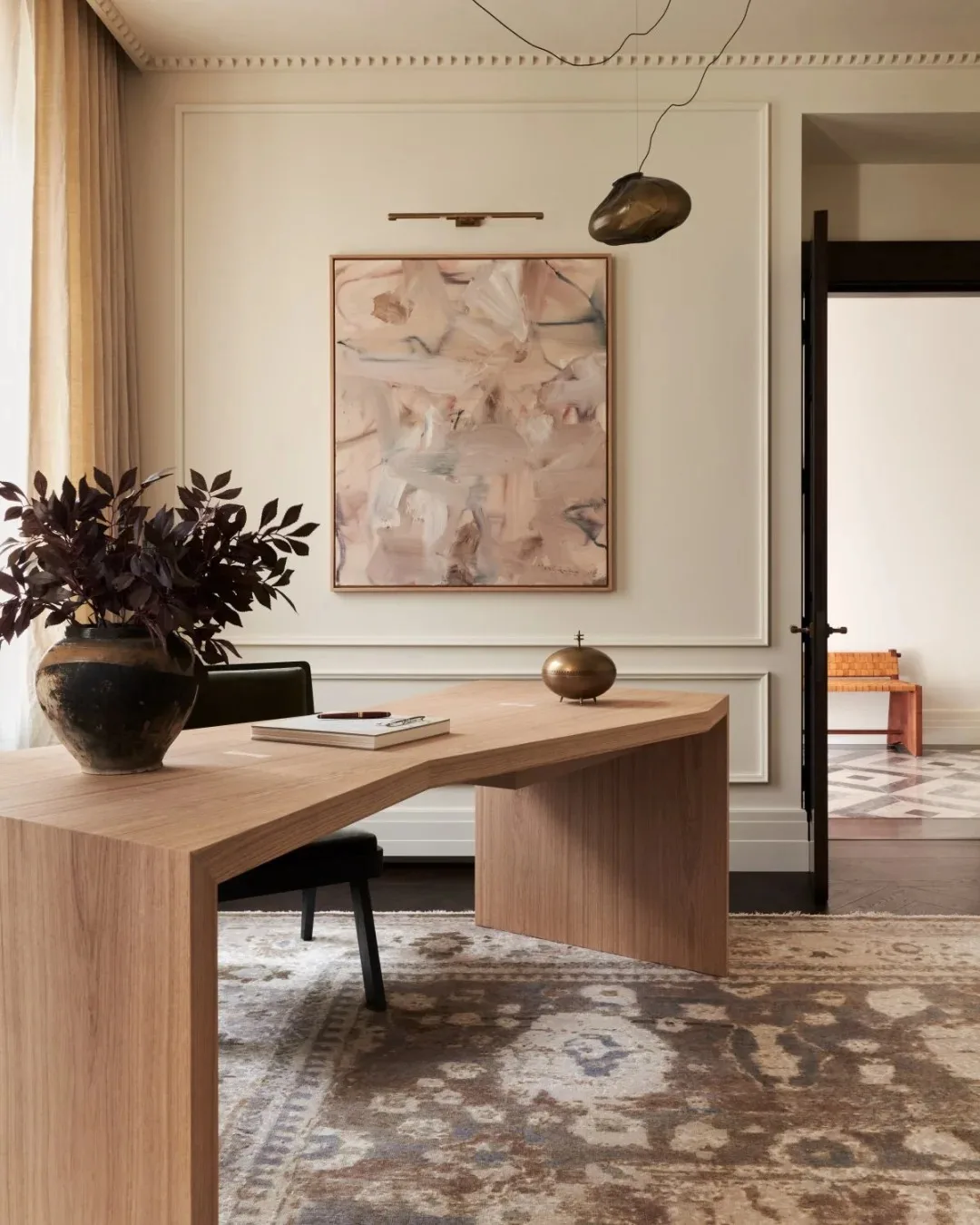 Sanhai التصميم الداخلي المعاصر نمط موجز مخصص منزل ثلاثية الأبعاد ماكس تقديم خطة الأرضية خطة رئيسية رسم البناء