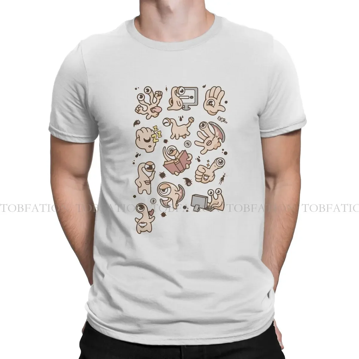 Parasyte Anime Crewneck TShirts Migi Print Homme T Shirt Funny Clothing 6XL Unisex  Men Women Tees Cotton vintage