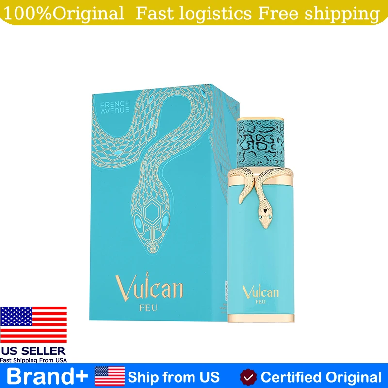 

Fragrance World French Avenue Vulcan Feu EDP 100ml Hair Body Spray French Perfume Long Lasting Fragrance Cologne Birthday Gift