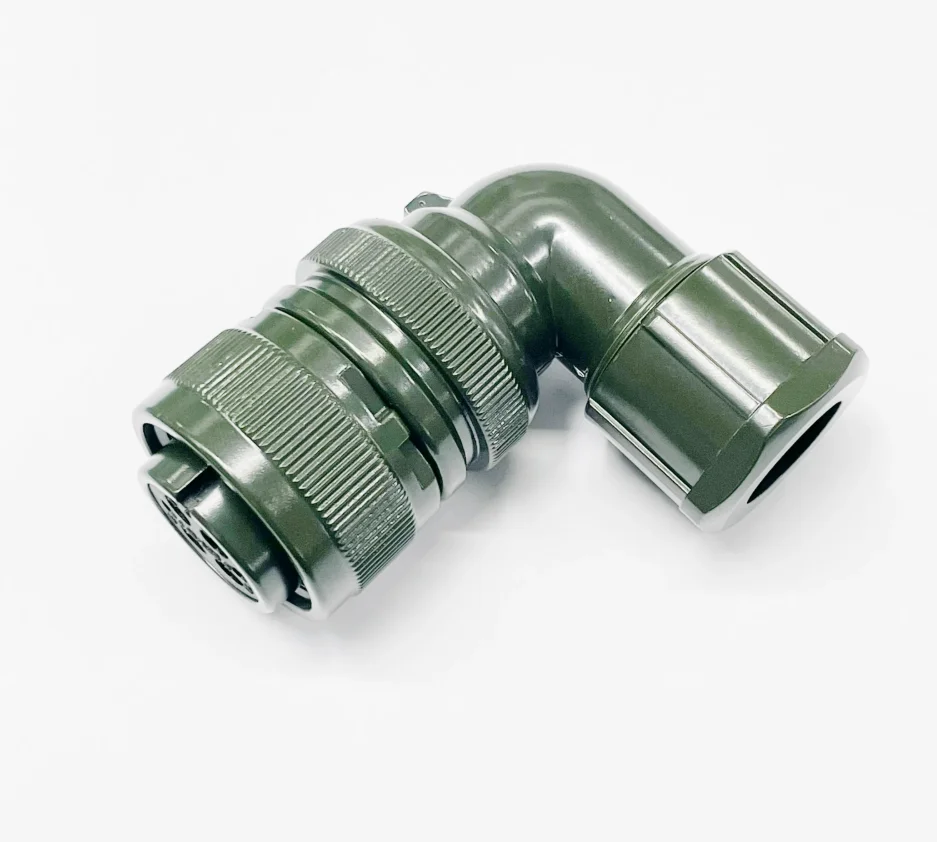 

5pcs Servo motor power supply connector MS3108A18-A6S-SF 6-core elbow integrated