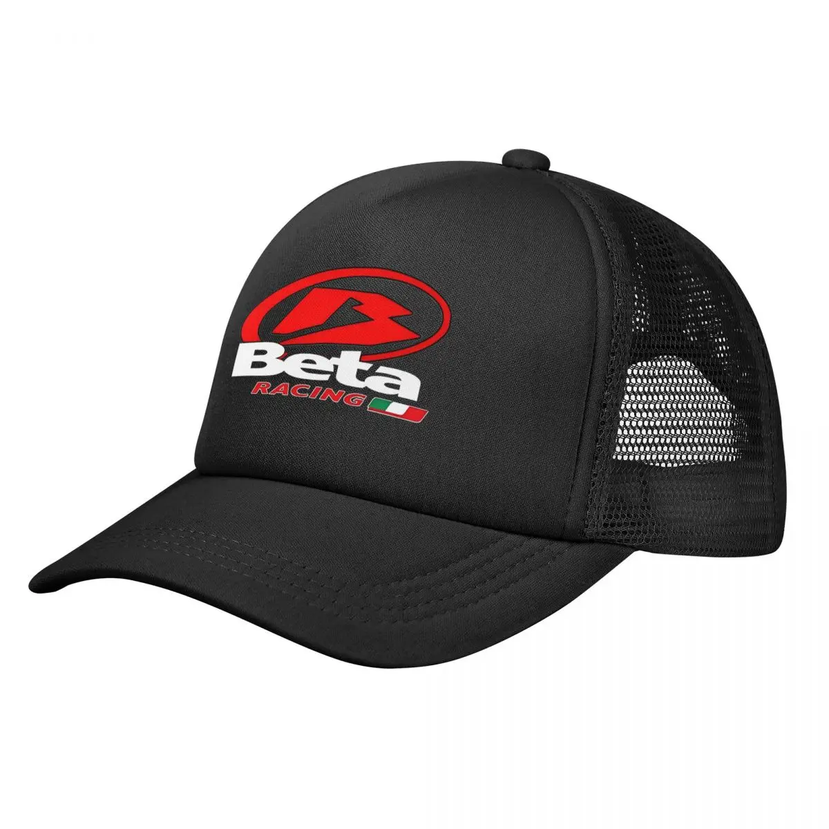 Beta Racing Motocross Motorcycle Logo Mesh Baseball Cap Men Women Fashion Trucker Worker Cap Hat Adjustable Fishing Hat Autumn