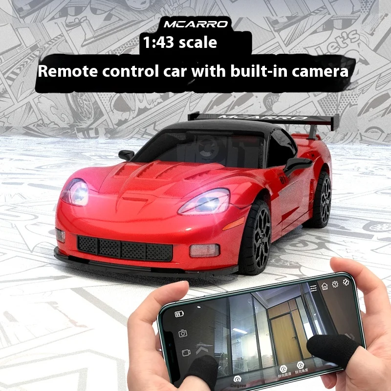 MC011 1/43 FPV 4WD First Person View RC Mini Racing Car Remote Control High Speed Gift for Boys Model Simulation - Image 5