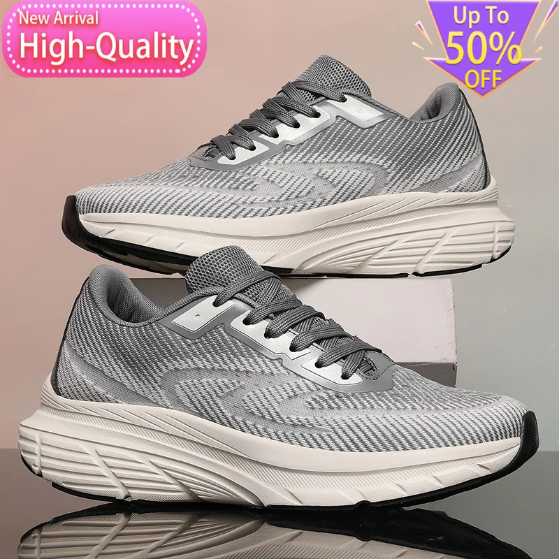 

2026 Hot Selling Summer Lightweight Mens Sports Shoes Marathon Support Running Shoes Shock-absorbing Commuting Walking Shoes